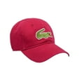 thumbnail image 1 of Lacoste Men's Big Croc Gabardine Cap Fairground Pink RK8217-51 3DH, 1 of 2