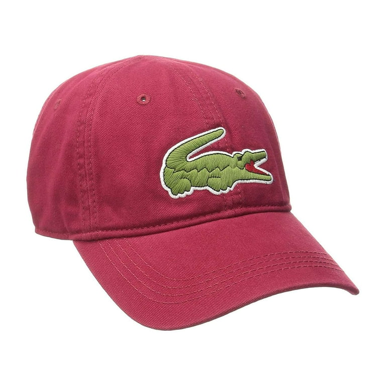 Lacoste Gabardine Baseball Cap Red,mens