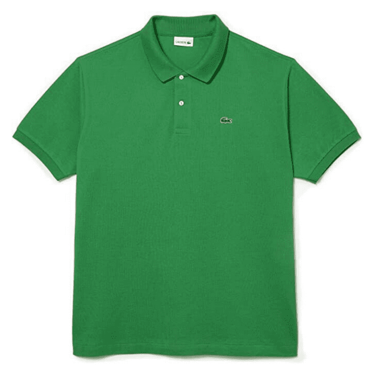 Lacoste Men's Big and Tall Fit 100% Cotton Piqué Polo Green 1XLB