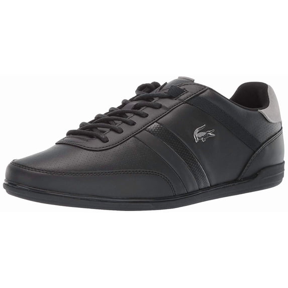 Lacoste Mens Giron 119 1 U CMA Sneaker, Adult, Black/Grey, 10.5 M US
