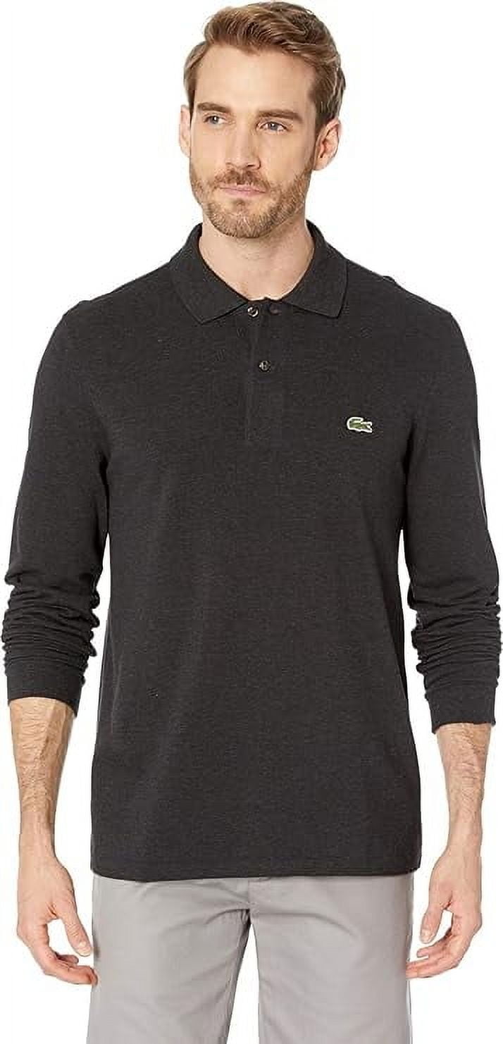 Lacoste Men's Classic Long Sleeve Pique Polo Shirt