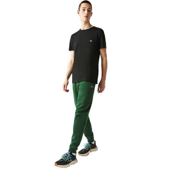 Lacoste Men's Crew Neck Pima Cotton Jersey T-Shirt Black Size 8