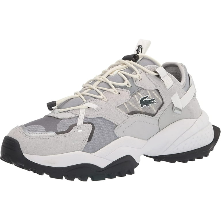 Lacoste スニーカー グレー 24.5~25cm L ガード ブレイカー Lacoste スニーカー グレー 24.5~25cm L ガード ブレイカー