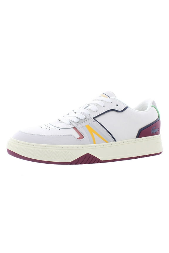 L001 Mens Shoes Size 13, Color: White/Burgundy