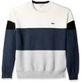 thumbnail image 1 of Lacoste Men's Long Sleeve Colorblock Full Needle Sweater, 1 of 2