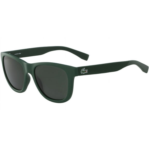 Lacoste Men's Matte Green Soft Square Classic Sunglasses L848S - Made in Italy