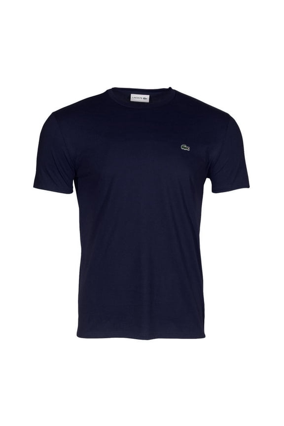 Men's Pima Cotton Short Sleeve Crew Neck Athletic T-Shirt Navy 2XL