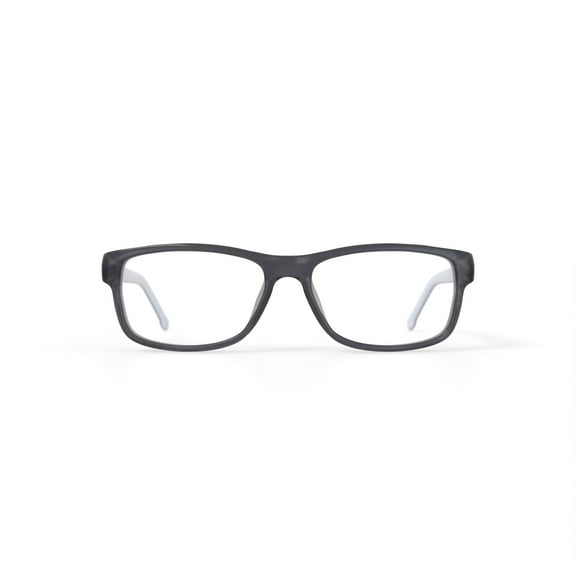 Lacoste Men's L2707 Prescription Eyeglasses with Case, Crystal Gray