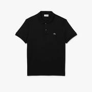 Lacoste Mens S/S Polo Shirt, Black, Size 7