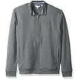 thumbnail image 1 of Lacoste Men's Semi Fancy Brushed Pique Fleece Full Zip Sweatshirt, Galaxite Chine/Multico, Small, 1 of 1
