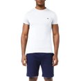 thumbnail image 1 of Lacoste Men's Short Sleeve Crew Neck Pima Cotton Jersey T-Shirt Large White, 1 of 4