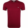 thumbnail image 1 of Lacoste Men's T-Shirt Pima Cotton Short Sleeve Athletic Crew Neck Casual Shirt Bordeaux 2XL, 1 of 5