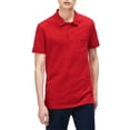 thumbnail image 1 of Lacoste Mens Short Sleeve Garment Dyed Vintage Polo X-Large Sirop Pink Dyed, 1 of 3