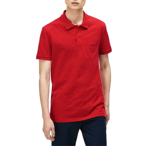 Lacoste Mens Short Sleeve Garment Dyed Vintage Polo X-Large Sirop Pink Dyed