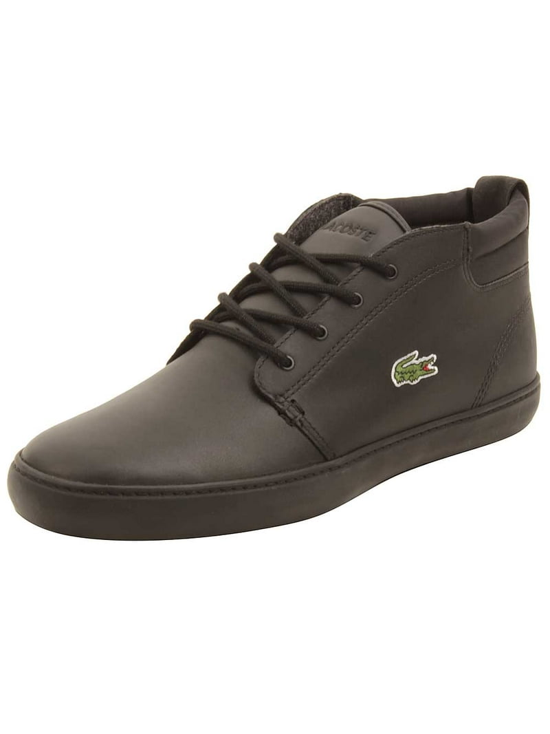 Lacoste Mens Ampthill Terra 316 Sneakers in Black