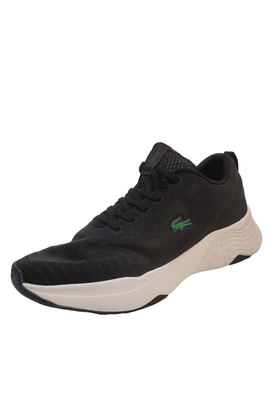 Mens Athletic Shoes Court-Drive Fly 07211 Textile Lace Up Black Lightweight Athletic Sneakers Black White 13M