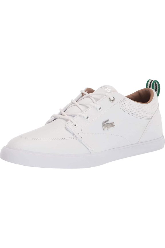 Lacoste Mens Casual Bayliss Fashion Lace-Up Leather Sneakers