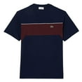 thumbnail image 1 of Lacoste Mens Colour Block Cotton T-Shirt, 1 of 5