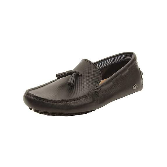 Lacoste Mens Concours Tassle 8 Loafers in Black