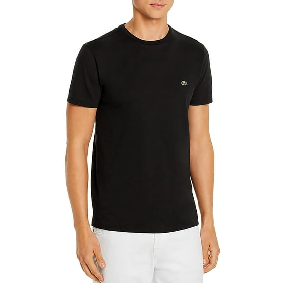 Lacoste Mens Cotton Crewneck T-Shirt