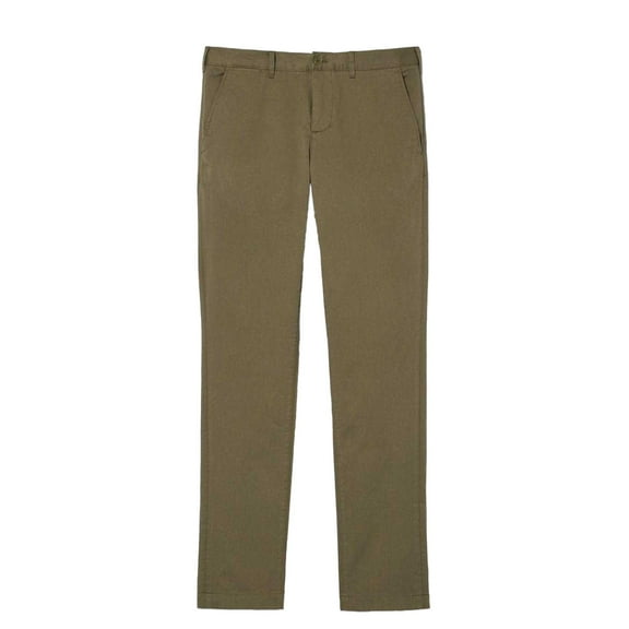Lacoste Mens Cotton Stretch Slim Chinos
