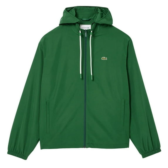 Lacoste Mens Detachable Hood Sports Jacket