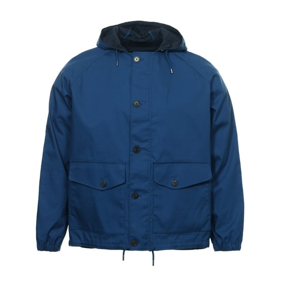 Lacoste Mens Heather Insulated Jacket (XLarge, Encrier/Marine)