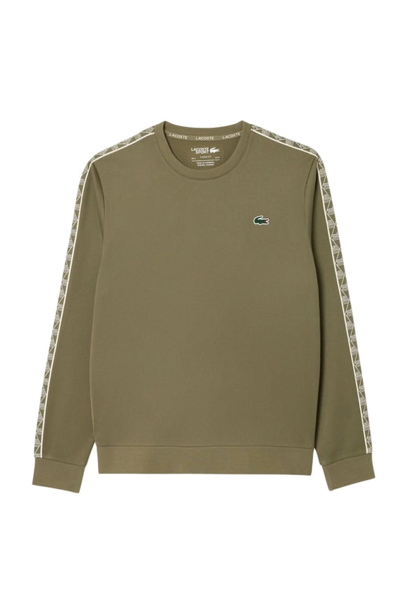 Mens Interlock Jacquard Tennis Sweatshirt