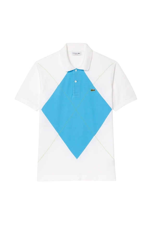 Mens L.12.12 Argyle Classic Polo Shirt