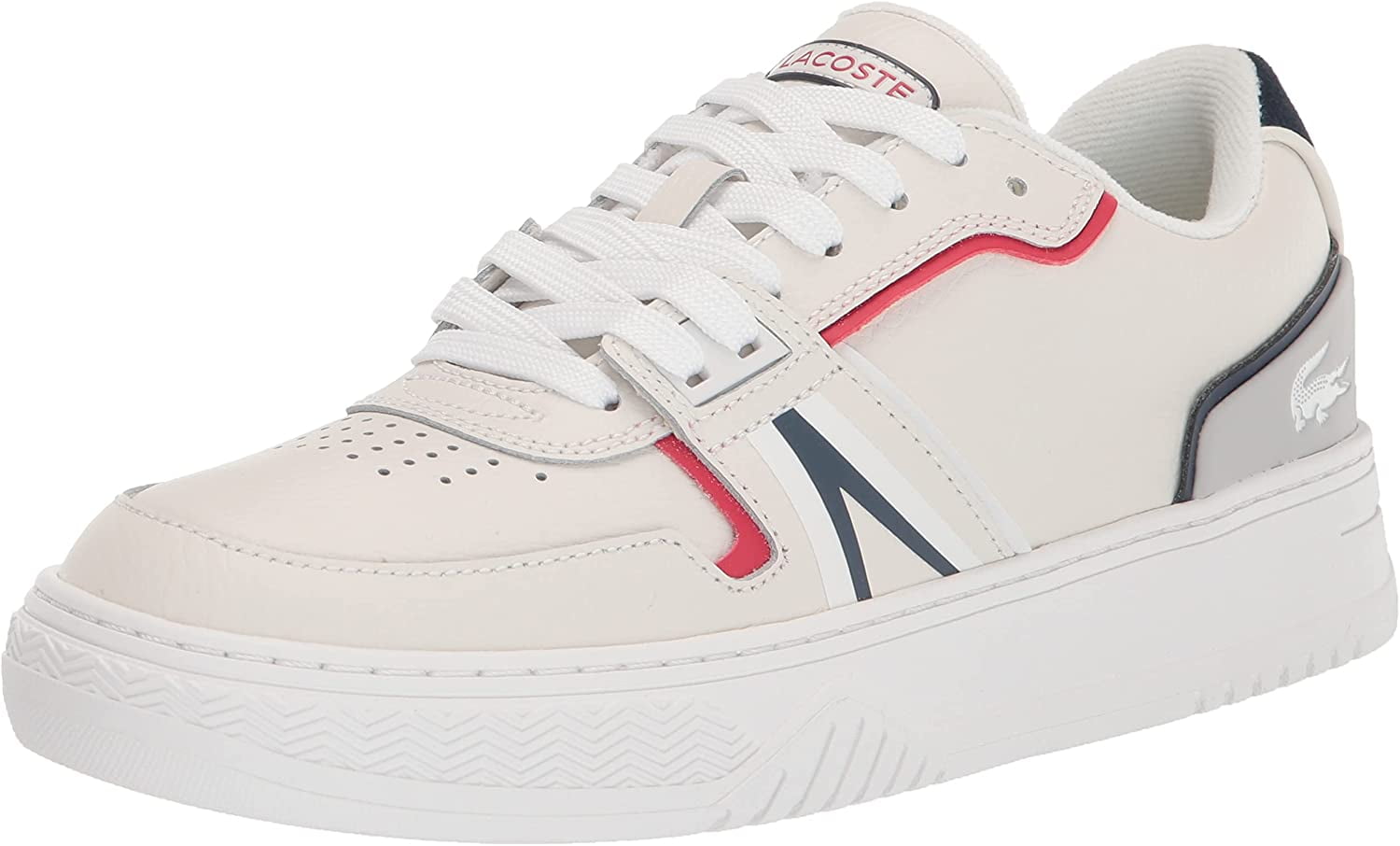 Lacoste Men's L001 Sneakers White/Navy/Red Zambia Ubuy