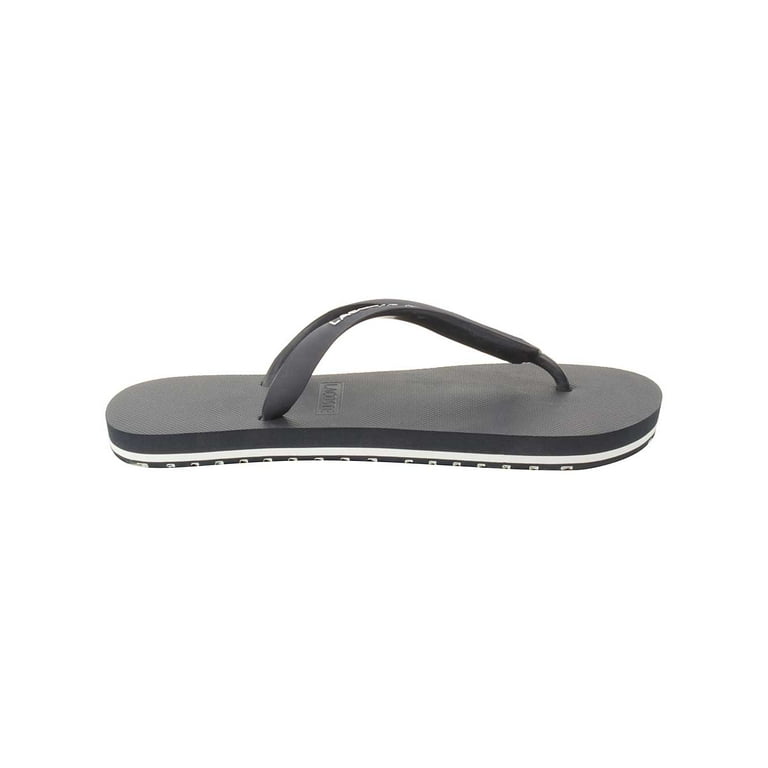 Lacoste thong cheap flip flops