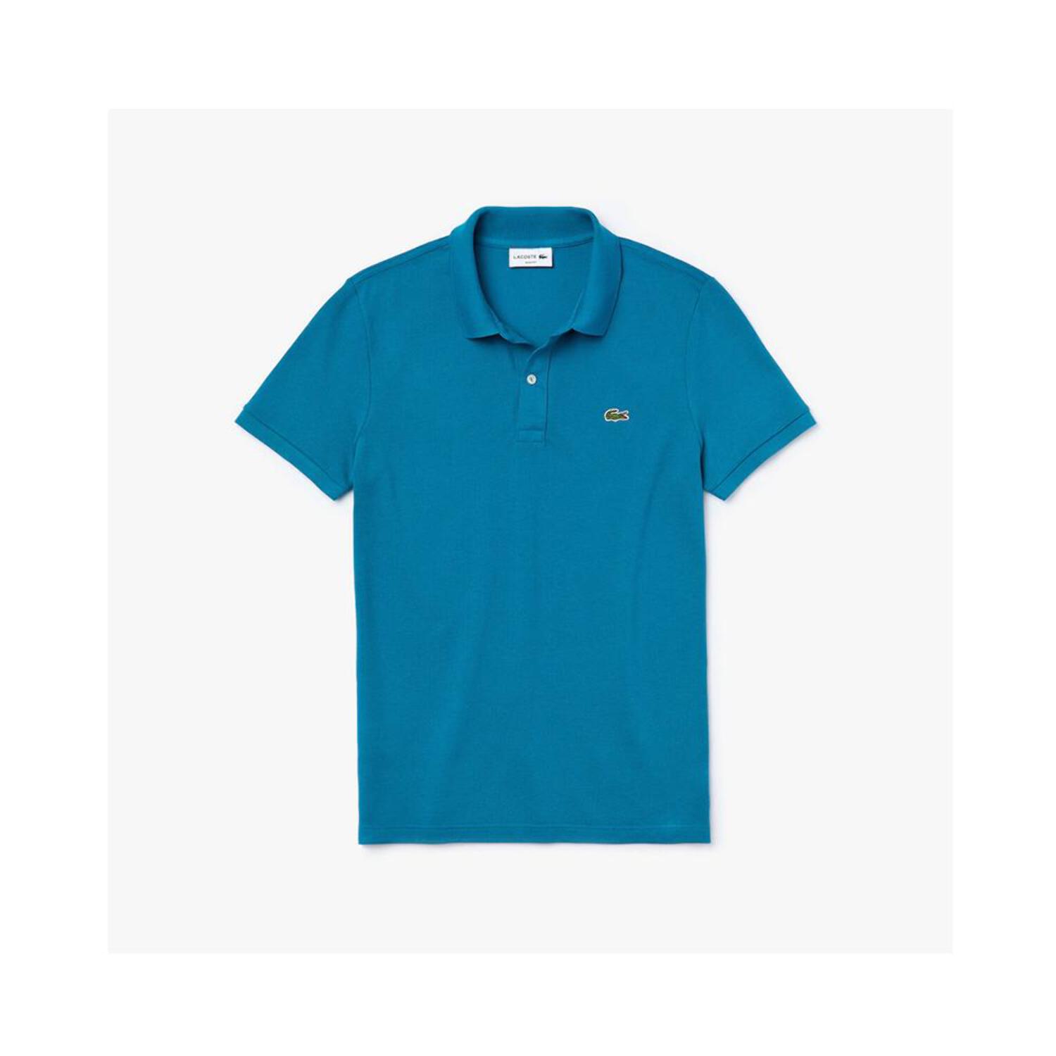 Lacoste Men's Slim fit Petit Pique Polo Shirt Gala PH4012 Z04 - Walmart.com