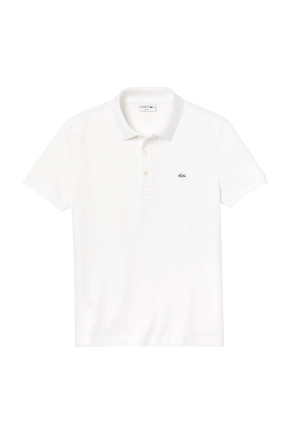 Mens Pique Stretch Slim Polo Shirt