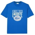 thumbnail image 1 of Lacoste Mens Printed Heavy Cotton Loose Fit T-Shirt, 1 of 4