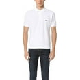 thumbnail image 1 of Lacoste Mens Reguer Fit Lightweight Cotton Polo White DH2050-51 001, 1 of 4