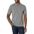 thumbnail image 1 of Lacoste Mens Short Sleeve Chine Pique Polo Medium Heather Lead, 1 of 2