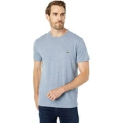 Lacoste Mens Short Sleeve Crew Neck Pima Cotton Jersey T-Shirt XX-Large Light Indigo Blue