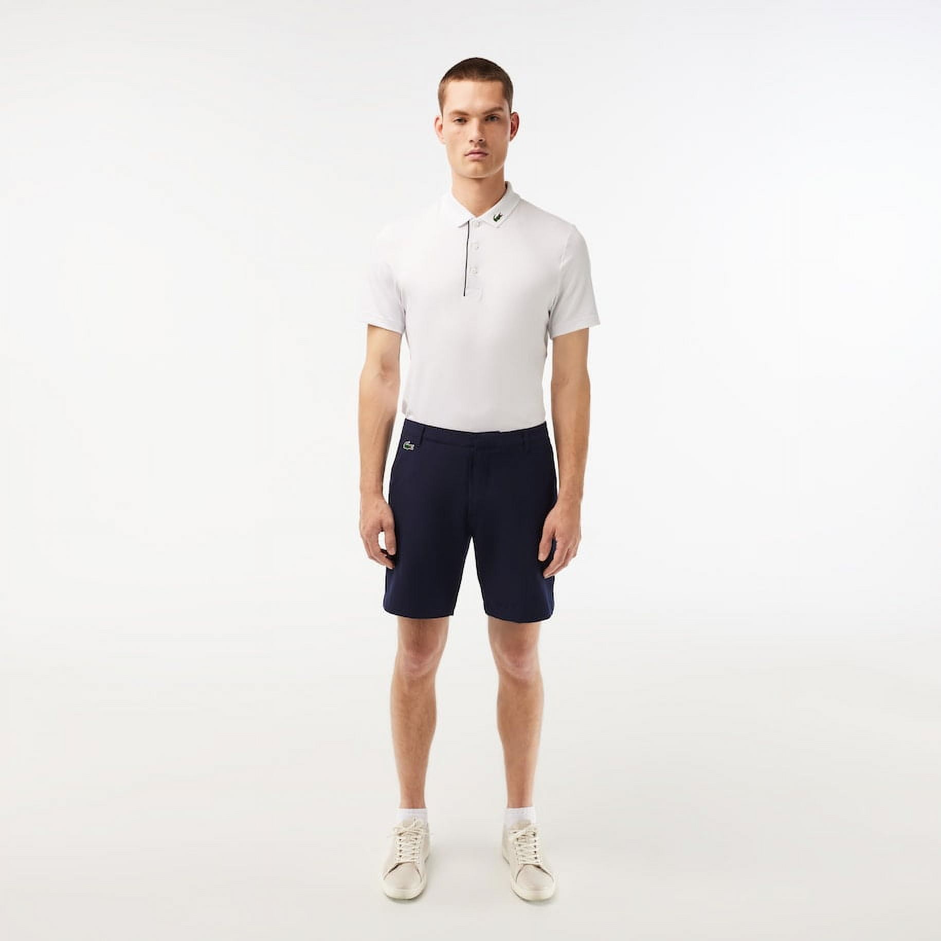 Lacoste NAVY BLUE Men's Lightweight Stretch Golf Shorts, US 40 - Walmart.com