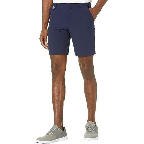 Lacoste NAVY BLUE Men’s Sport Lightweight Stretch Golf Short, US 44 x 34
