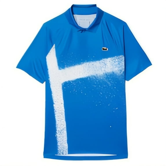 Lacoste Novak Light Stretch on Court Men's Tennis Polo - L