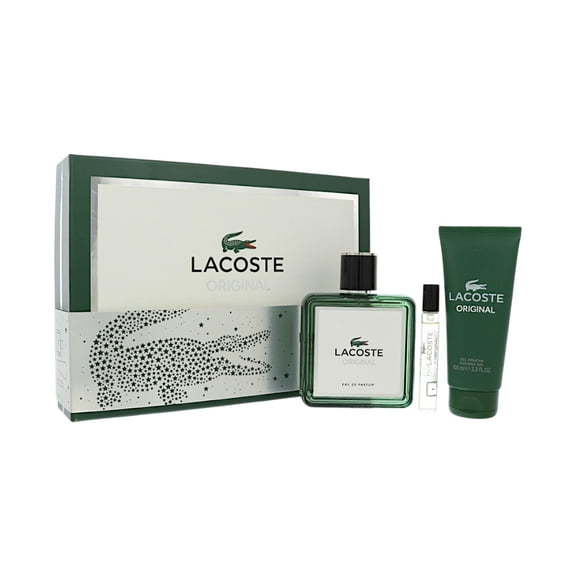 Lacoste Original 3 Piece Set For Men 3 Piece Set by Lacoste Gift Set for Men