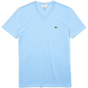 Lacoste Overview Short Sleeve Pima Cotton V-Neck Jersey T-Shirt - 3/S
