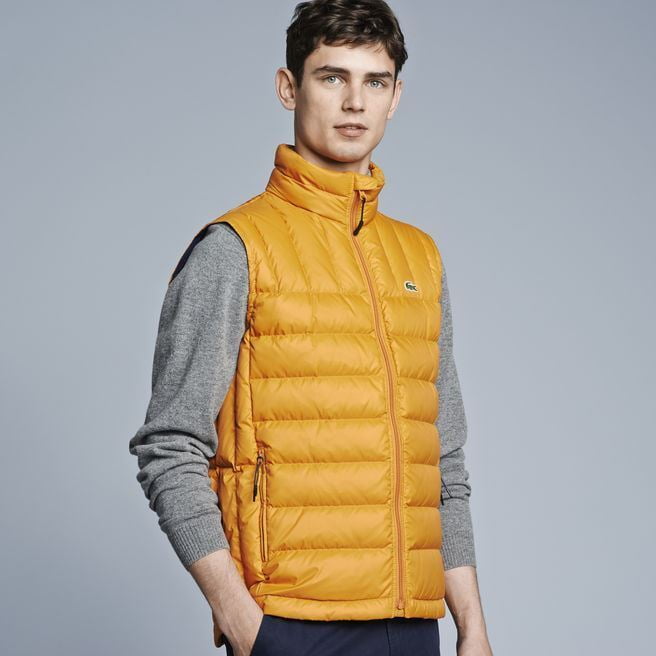 Lacoste down vest sale