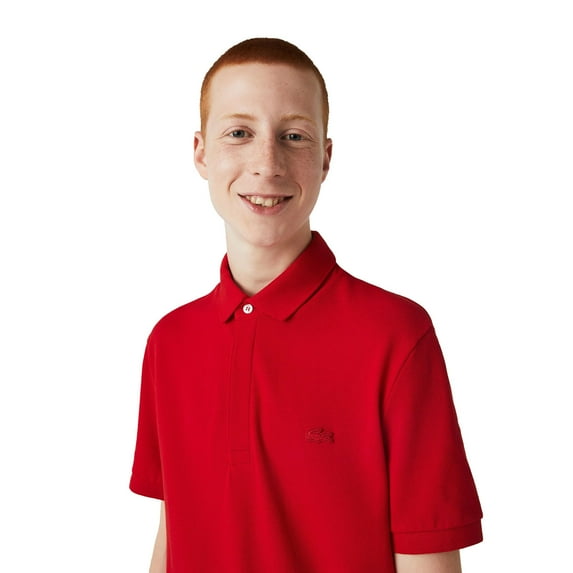 Lacoste Paris Regular Fit Stretch Men's Cotton T-shirt Red ph5522-51-240 (Size L)