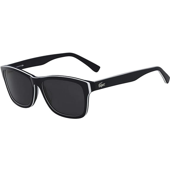 Lacoste Polarized Men's Blue Soft Square Pique Temple Sunglasses - L683SP 414