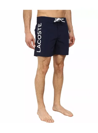 Lacoste mens bathing suit discount