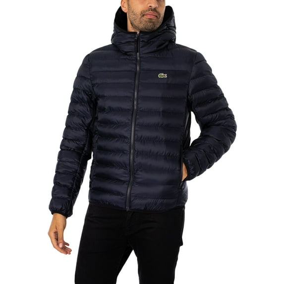 Lacoste Quilted Puffed Jacket, Blue