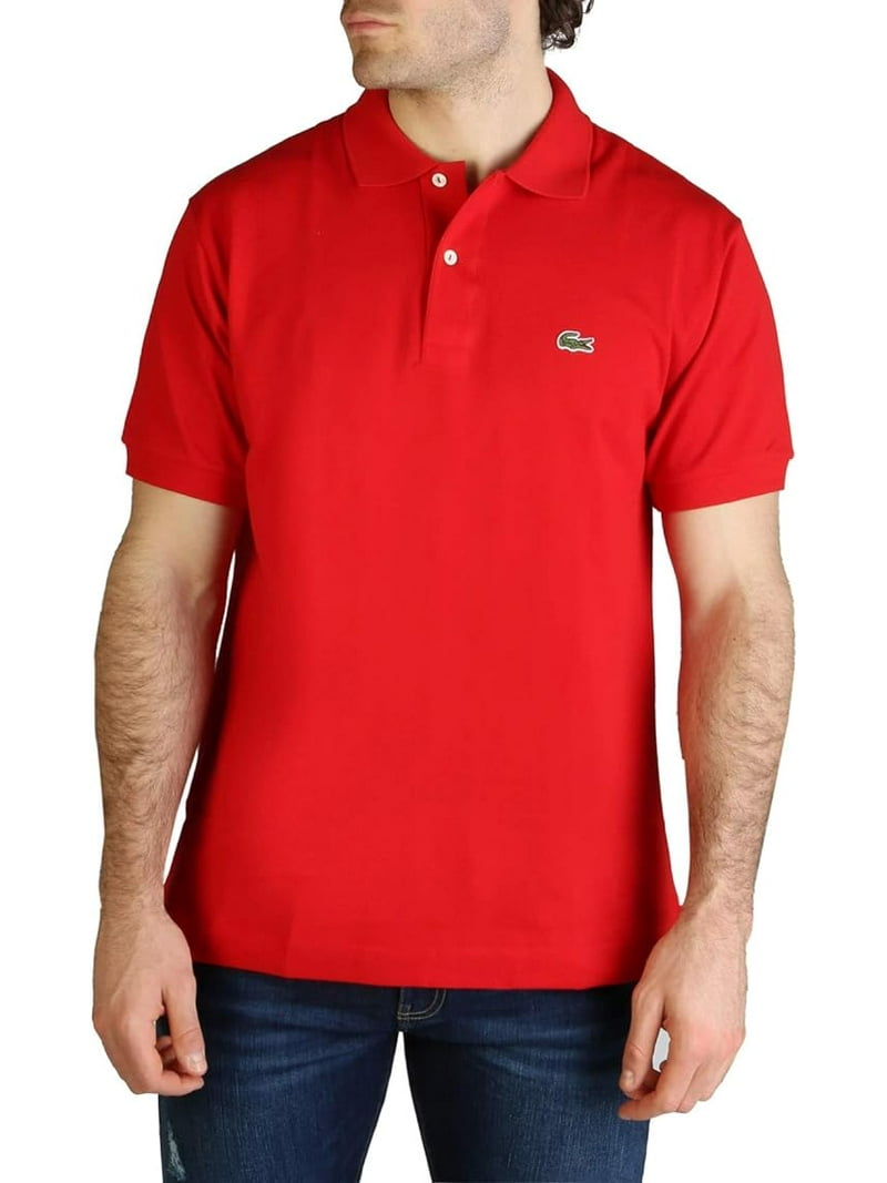 Lacoste Men's Classic Cotton Pique Polo Shirt, Sporty Style