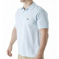 thumbnail image 1 of Lacoste RILL LIGHT BLUE Men's Classic Fit Short Sleeve Polo Shirt, US Large, 1 of 4