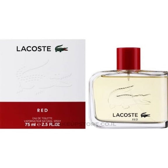 Lacoste Red Style In Play Eau De Toilette 2.5 Oz Men's Cologne Lacoste
